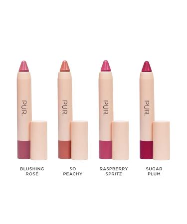 R MINERALS Silky Pout Creamy Lip Chubby Jumbo Lip Pencil with Sunflower Seed Oil - Vegan & Cruelty Free | Rich Lip Color for Beautiful Lips - Buy Online on GoSupps.com