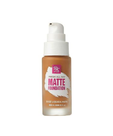 Ruby Kisses Longwear Matte Foundation - Medium to Full Coverage for Normal to Oily Skin - Matte Finish (Caramel) - Buy Online on GoSupps.com