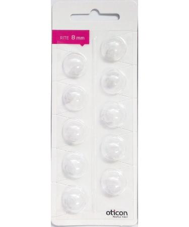 OTICON Replacement Domes for MiniRite Hearing Aids (8mm Open) by Oticon