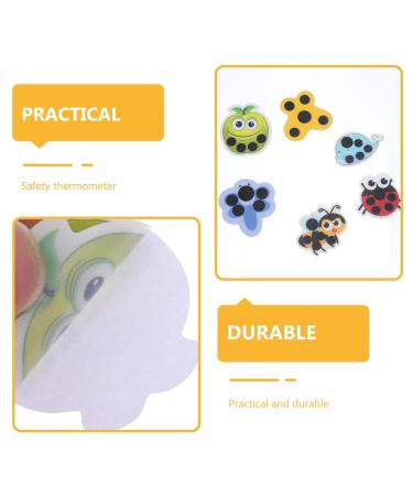 Milist Baby Forehead Thermometer Stripes - 9PCs Reusable Travel Thermometer for Children | Check Temperature Easily - Buy Online on GoSupps.com
