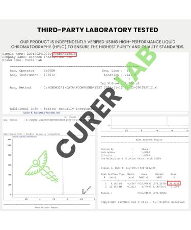 Curer Lab Fenbendazole 222 mg 99.90% Pure Lab Verified - 30 Capsules - Buy Online on GoSupps.com