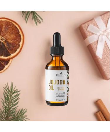  Aomhrek 60ml Organic Jojoba Oil for Hair Care Cold-Pressed Jojoba Oil for Skin 100% Pure Unrefined Jojoba Oil Jojoba Oil to Moisturize Skin - Buy Online on GoSupps.com