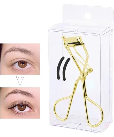 Eye Curler for Eyelashes Eyelash Curlers Handheld Eyelash Curler - Eyelash Curler with Padded Handle to Lift Lashes in Seconds and Long Lasting Gold Plated Pvc Box - Buy Online on GoSupps.com