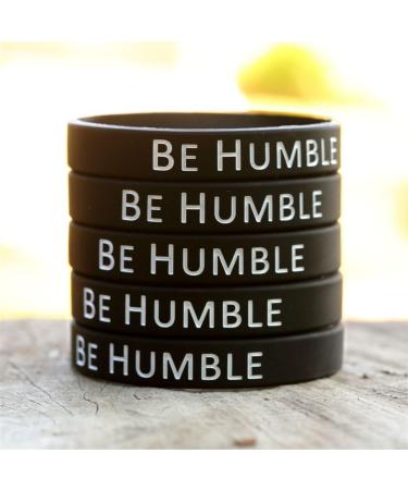 Shop 5 Be Humble Silicone Wristband Bracelets | International Shipping Available - Buy Online on GoSupps.com
