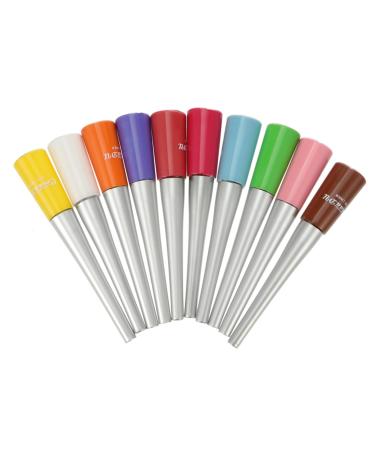 FOMIYES 10pcs Colored Liquid Eyeliner Sweat-proof Eyeliner Pens Eye Lining Pens Cooperate Place An Order