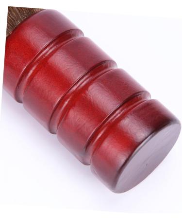 Didiseaon Neck Duster Face Cleaner Brush Neck Dusting Brush Hair Cutting Tool Hair Sweep Tools Hairstyling Tool Duster Wooden Handle Brush Face Brush Bamboo Red Broken Hair Face Duster - Buy Online on GoSupps.com