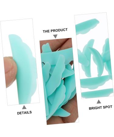 MAGICLULU 20 Pairs Eyelash Gasket Eyelash Curling Gasket Eyelash Perm Pads Eyelash Pad Fake Eyelash Shield Pads Washers Fake Eyelashes Eye Patch - Buy Online on GoSupps.com