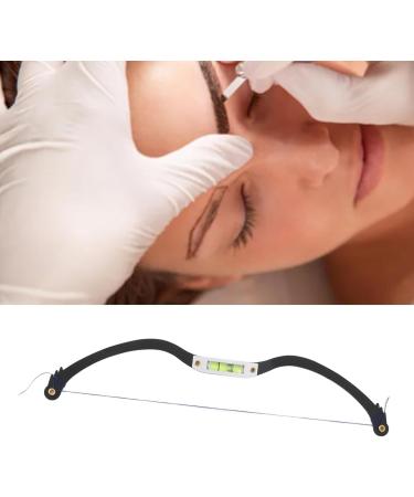 Brow Mapping Tool Eyebrow Ruler Eyebrow Corrector Permanent Makeup for Cosmetics BLACK - Buy Online on GoSupps.com