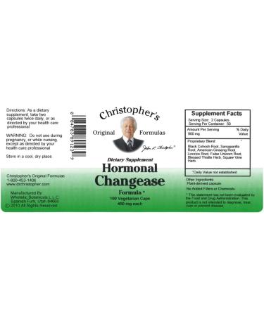 Dr. Christopher s Female Health Bundle | Female Reproductive Hormonal Changease & Wheat Germ Oil | 3-Bottle Herbal Support Pack | 100 Veg Capsules Each | USDA Organic Dietary Supplements - Buy Online on GoSupps.com