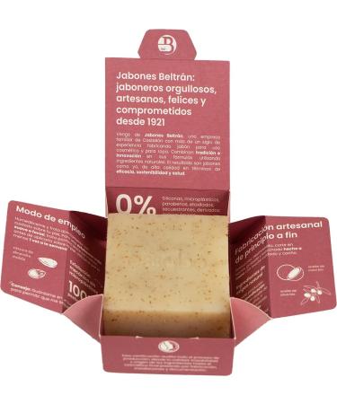  ESSABO Jabones Beltran Eco Exfoliating Lozenge Soap 24 Units 120 g - Buy Online on GoSupps.com