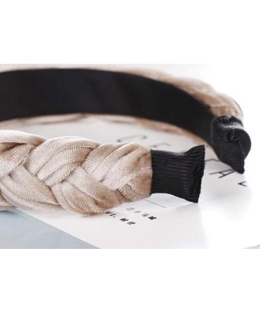 Amorar Velvet Braid Headband for Women - Stylish Blue Hair Accessories - One Size Fits All - Buy Online on GoSupps.com