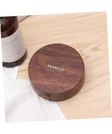 Solustre Vintage Contact Lens Case with Mirror | Portable Eye Care Accessories & Cleaning Box for Girls - Buy Online on GoSupps.com