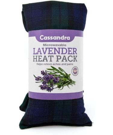 Cassandra Cotton Tartan Heat & Cool Pack with Wheat & Lavender - 42cm x 42cm (Pack of 1) - Buy Online on GoSupps.com