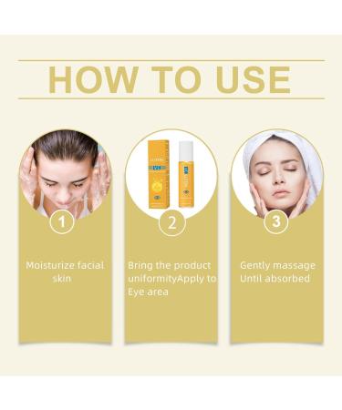 Huile Essentielle Anti-Rides Avec VC & Lut ine Serum Anti Rides Raffermissant Pour Les Yeux Rollerball Essentiel Pour Le Visage Et Les Yeux R duit Les Cernes Et Ridules Firming Eyes Skin (10ml 2PC) 2PC 10 ml (Lot de 1) - Buy Online on GoSupps.com