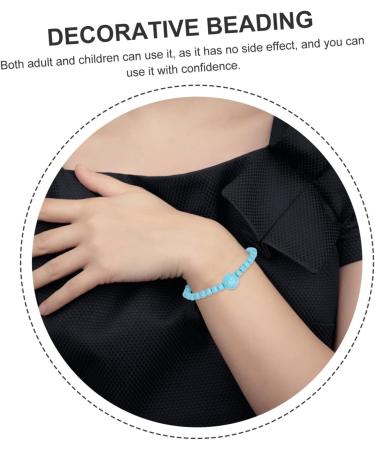HAPINARY 4pcs Anti Motion Sickness Bracelet Seasickness Wristband - Turquoise Handmade Jewelry for Travel Nausea Relief - Buy Online on GoSupps.com