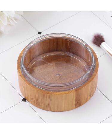 Buy Healifty Refillable Empty Powder Compact - 30g Loose Powder Container with Puff for Travel & Daily Use - Buy Online on GoSupps.com