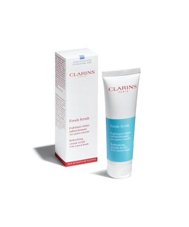 Clarins Fresh Scrub - Award-Winning Cream-Gel Face Scrub | Exfoliates & Hydrates All Skin Types | Paraben-Free SLS-Free Mineral Oil Free - Buy Online on GoSupps.com