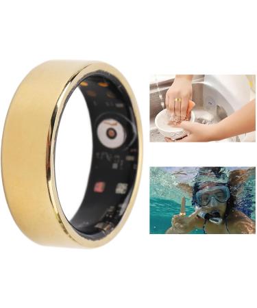 DADEA Smart Ring - Elegant & Durable Fitness Ring | Multifunctional Sleep Tracking Health Ring | Comfortable Wearable Smart Finger Ring in Gold - Buy Online on GoSupps.com