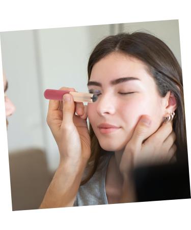 2pcs Lip Brush Set Portable Lipstick & Gloss Applicators | Travel Accessories in Pink - Buy Online on GoSupps.com