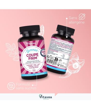 VITAVEA BIEN-ETRE - 30 Appetit'Control Sugar-free Gummies - Slimming Supplement - Supplement food - Cutting hunger Satiety  - Buy Online on GoSupps.com