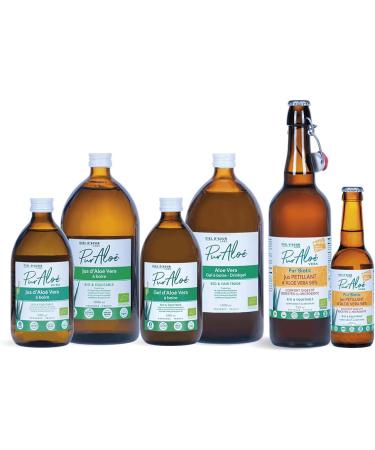  Pur Alo Plants & Veto Aloe Vera Juice Drink Bio -1l - Buy Online on GoSupps.com