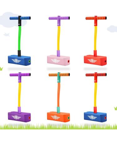 Superwinky Pink Pogo Stick for Kids Age 3-12 | Best Gifts for Girls 3-12 Years Old - Buy Online on GoSupps.com