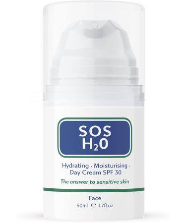 SOS H20 Day Cream with SPF 30 50ml - Buy Online on GoSupps.com