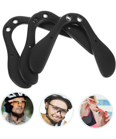 Coheali Adjustable Bicycle Glasses Nose Pads - Black Replacement Cushions for Comfort & Protection - Buy Online on GoSupps.com