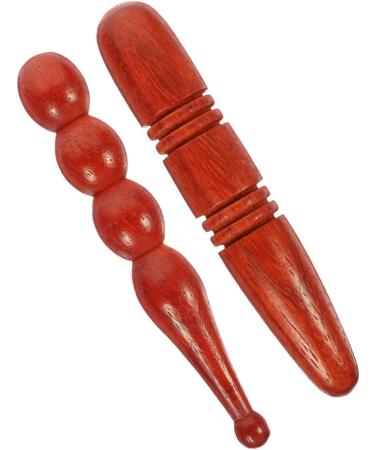 Buy Minkissy Acupuncture Rod - Portable Massage Device & Foot Massager | Unique Wooden Acupuncture Pen for Relaxation & Skiing - Buy Online on GoSupps.com