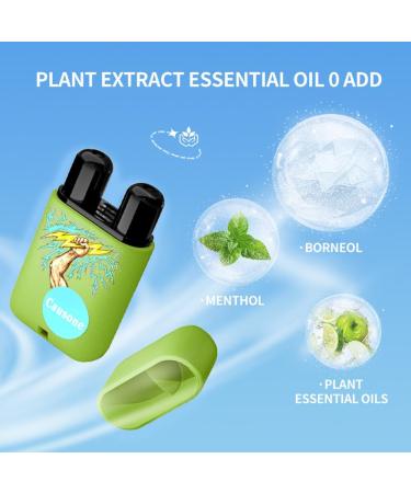 LAMUSELAND Essential Oil Nasal Inhaler Pure and Natural Peppermint Double Holes Aromatherapy Nasal Stick Set for Tension Stress Relief and Focus Boost (01) - Buy Online on GoSupps.com