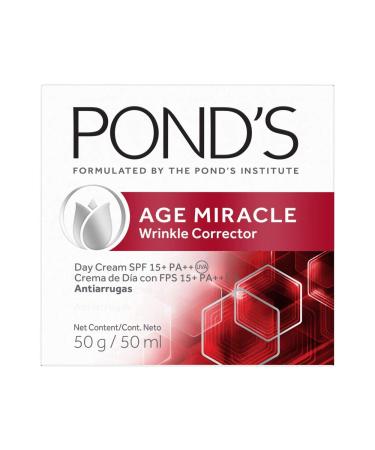 Buy Ponds Age Miracle Day Cream - Anti-Wrinkle Face Moisturizer with SPF 15 | 50 ML | International Shipping Available - Buy Online on GoSupps.com