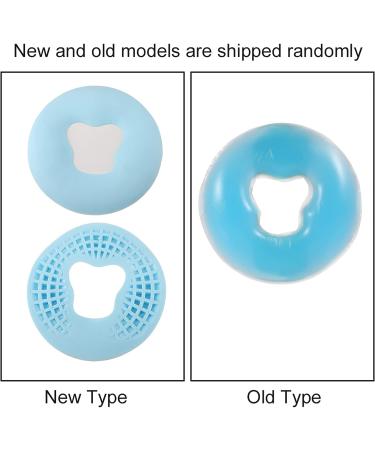 ZJchao Silicone Spa Massage Pillow - Soft Beauty Pillow for Face Relaxation in Blue - Buy Online on GoSupps.com