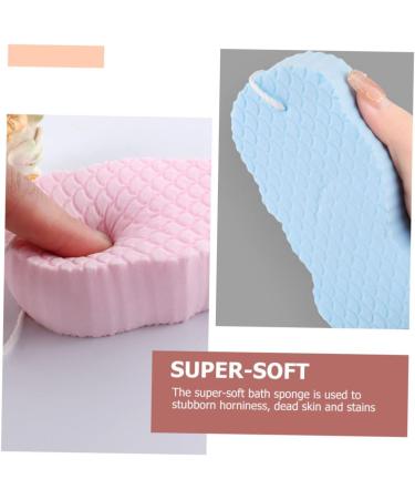 minkissy 3 Sets Children's Bath Sponge Bath for Shower Bath Accessory Sponge for Bathing Bath Tub Accessory Bath Accessories Body Scrubber Supply PVA Clean Sponge Brush 3D - Buy Online on GoSupps.com