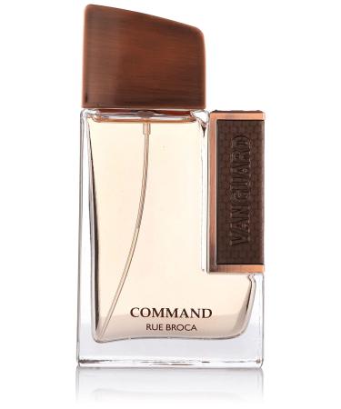 Afnan Rue Broca Vanguard Command Eau De Parfum for Men 3.4 Oz