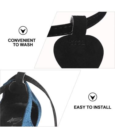 Healifty Detachable Shoe Straps and Heel Cushion Pads - 6 Pcs PU Leather Anti-Slip Shoe Straps for Women and Girls - Buy Online on GoSupps.com