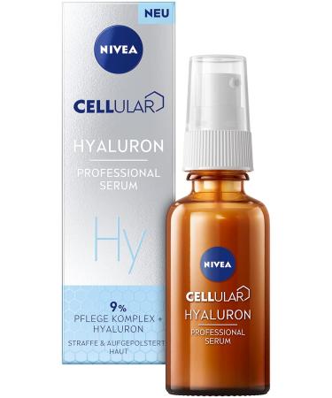 NIVEA Hyaluron Serum (30 ml), moisturizing hyaluron serum anti-wrinkle serum for a fresh and healthy complexion
