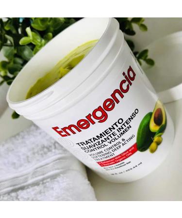 Emergencia Volume Control & Softening Treatment | Deep Acting for Smoothness & Shine | Olive & Avocado Organic Oils | 8 oz - International Shipping Available - Buy Online on GoSupps.com