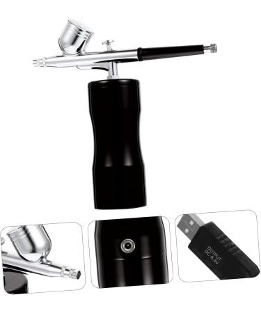 EXCEART 1 Set Airbrush Set Car Air Compressor Mini Nail Decorations for Nail Art Car Kit Nail Art Makeup Air Brush Car Decoration Nail Tools Make up Kit Air Pump to Color Black 15.5X10cm - Buy Online on GoSupps.com