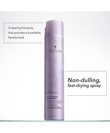 Pureology Style + Protect Soft Finish Hairspray | Flexible Hold | Vegan | 11 Fl Oz - Buy Online on GoSupps.com