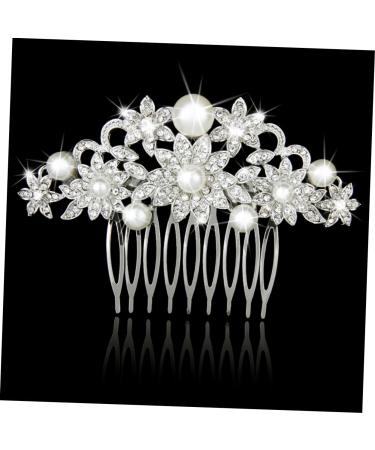 FRCOLOR goody hair clips for women bride hair clip pearl hair pin barrettes for women pearl hair barrettes hair jewels for women bridal hair clip Miss Pearlescent hair Hair - Buy Online on GoSupps.com