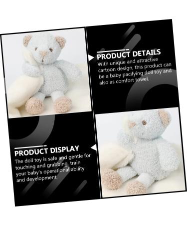 Buy Pretyzoom 2-St Bear Doll - Plush Toy for Babies Toddlers & Strollers | Perfect Gift for Kids - Buy Online on GoSupps.com