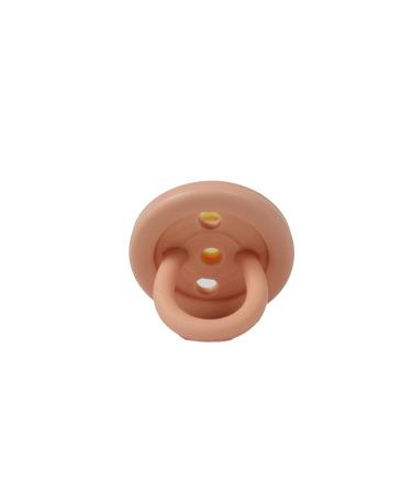 SWEETIE Natural Rubber Pacifier - Rounded Light Pink Medium (6-12 Months) - Buy Online on GoSupps.com