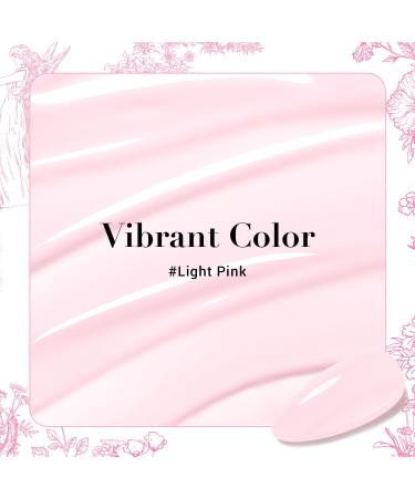 AZUREBEAUTY Pink Nail Polish Set - Vegan Quick Dry & Strengthening Treatment Kit | Salon-Quality Light Pink Nail Lacquer for Women (2Pcs 0.34 oz - Buy Online on GoSupps.com