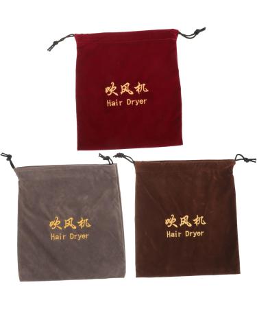Baluue 6 Pcs Hair Dryer Storage Bag Hair Dryer Carrying Bags Travel Hair Drawstring Bag Fabric 29.5x27cmx2pcs As Shownx2pcs - Buy Online on GoSupps.com