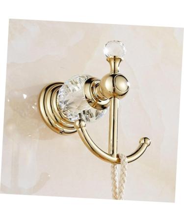 Alipis Crystal Robe Hook Hook Clothes Hangers Black Robe Towels Ceiling Hooks Heavy Duty Wall Hook Set Matte Luxury Towel Hooks - Buy Online on GoSupps.com