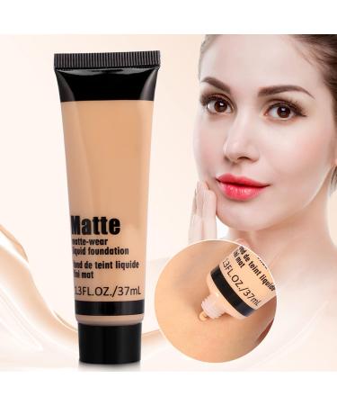  ZJchao Flawless Foundation Smoothing Makeup Base for Face Liquid Foundation Concealer Sunscreen Improves Uneven Skin Tone (BEIGE 6) - Buy Online on GoSupps.com