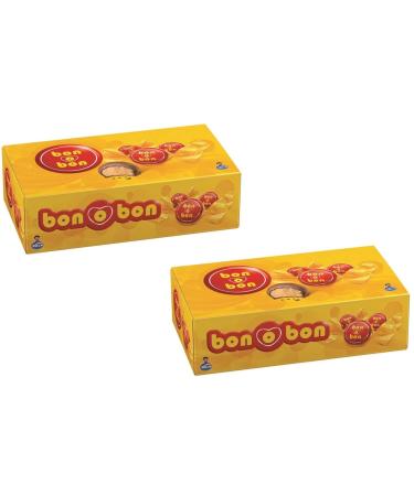 Bon O Bon Bonbons with Peanut Cream Filling and Wafer 450 Grs.Two Pack 15.87 Ounce (Pack of 1)Two Pack