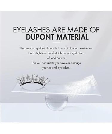 Elaracraft Magnetic Eyelashes Glowze Magnetic Eyelashes Double Sided Magnetic Eyelashes Elaracraft Magnetic Lashes Magnetic Eyelashes with Applicator(B10) - Buy Online on GoSupps.com
