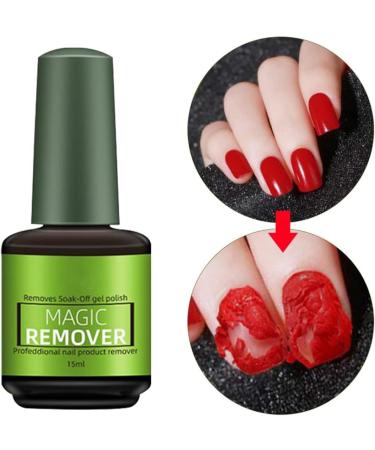 Nail Polish Remover Magic Nail Cleaner Gel 15ML Bursting Removal Liquid Take Off The Fake Nail Glue for Nail Art Lacquer nail polish remover - Buy Online on GoSupps.com
