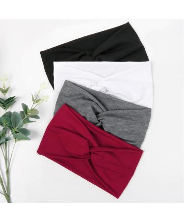 Boho Hair Bands for Women | Elastic Wide Headbands & Hair Accessories | Fashionable Styles for Girls - Buy Online on GoSupps.com